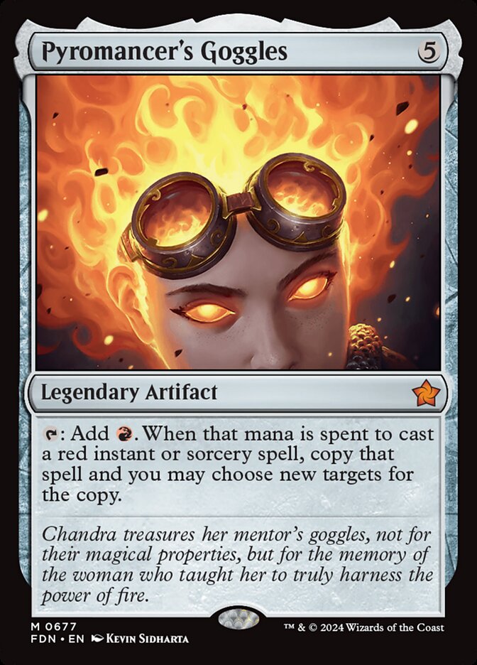 Pyromancer's Goggles (Foundations #677)