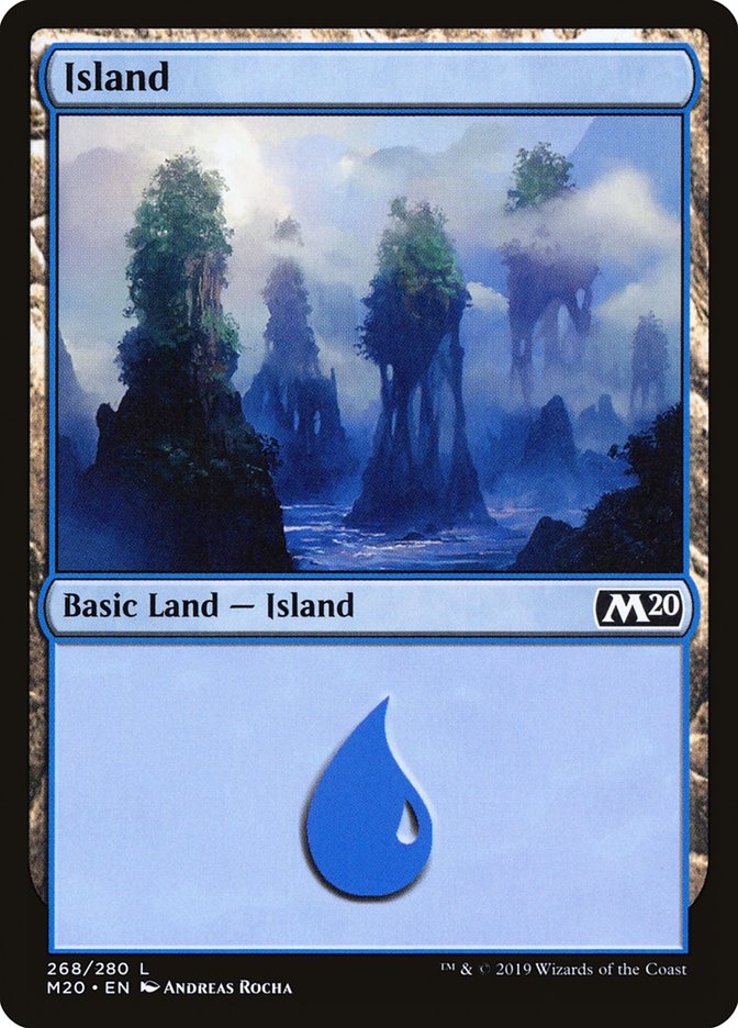 Island (Core Set 2020 #268)