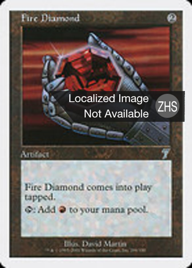 Fire Diamond (Seventh Edition #296)