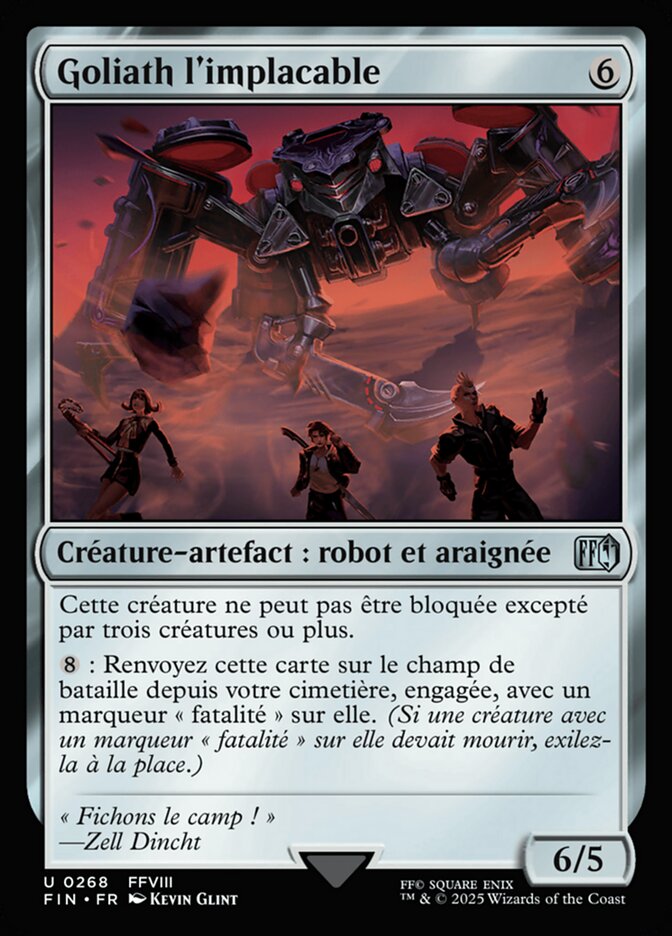 Goliath l'implacable