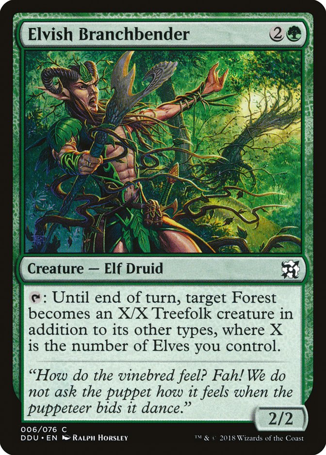 Elvish Branchbender (Duel Decks: Elves vs. Inventors #6)