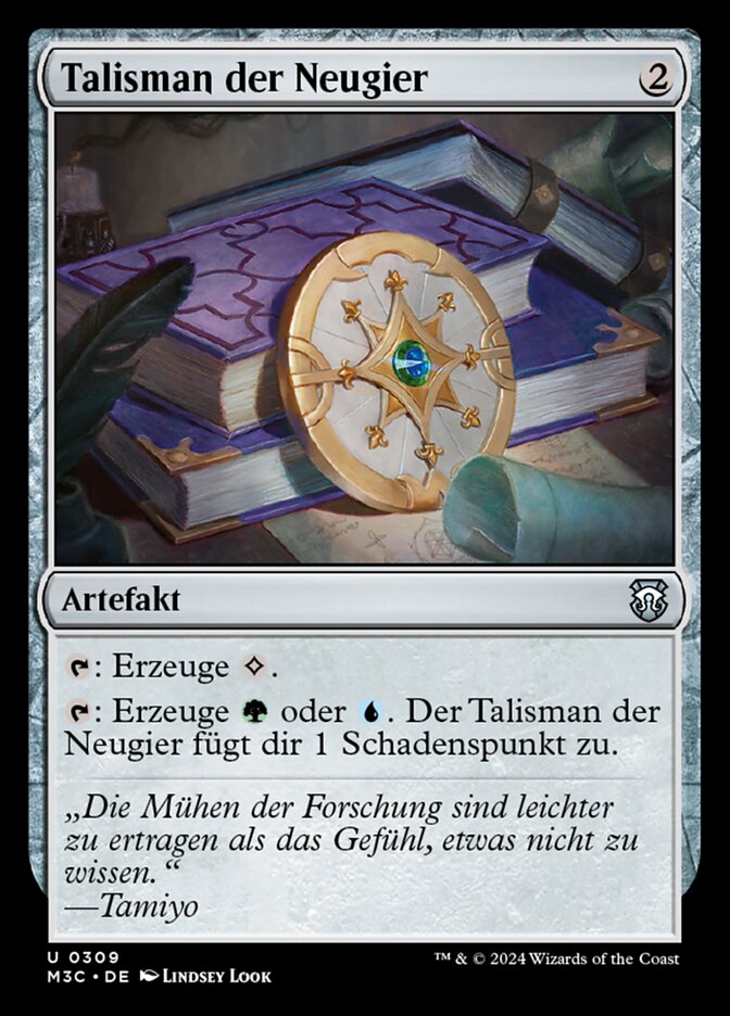 Talisman of Curiosity (Modern Horizons 3 Commander #309)