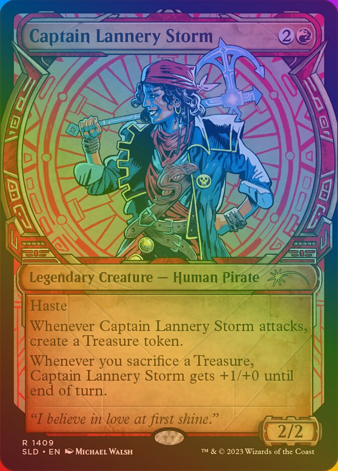 Captain Lannery Storm (Secret Lair Drop #1409★)
