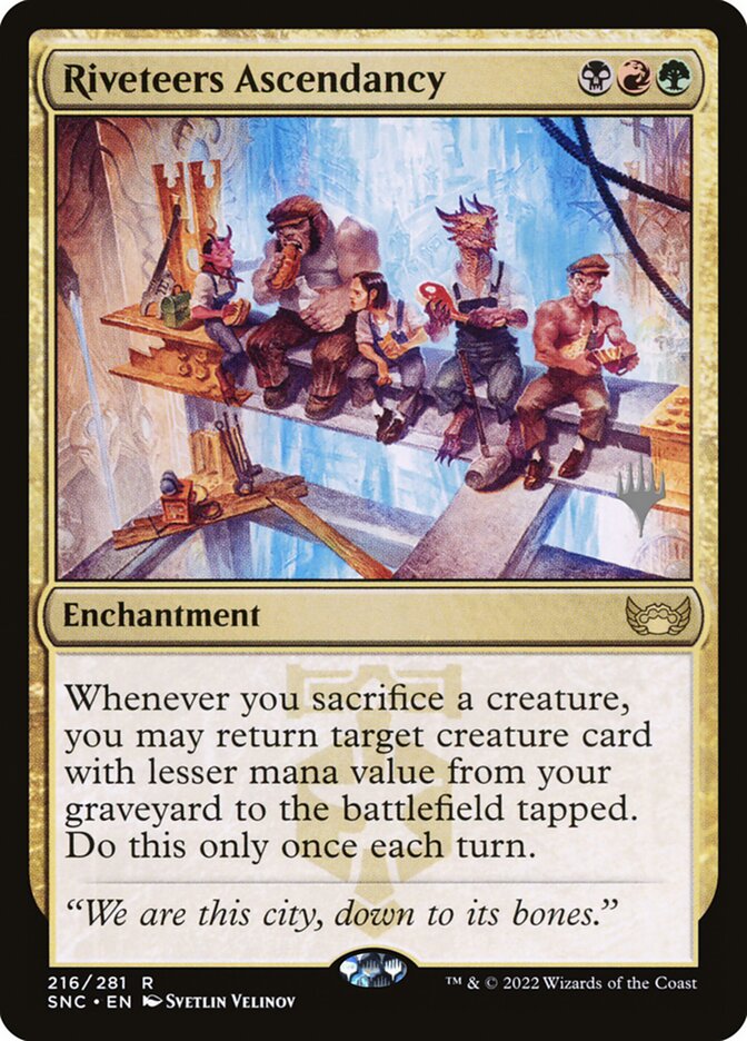 Riveteers Ascendancy (Streets of New Capenna Promos #216p)