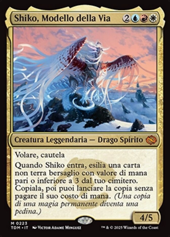 Shiko, Modello della Via