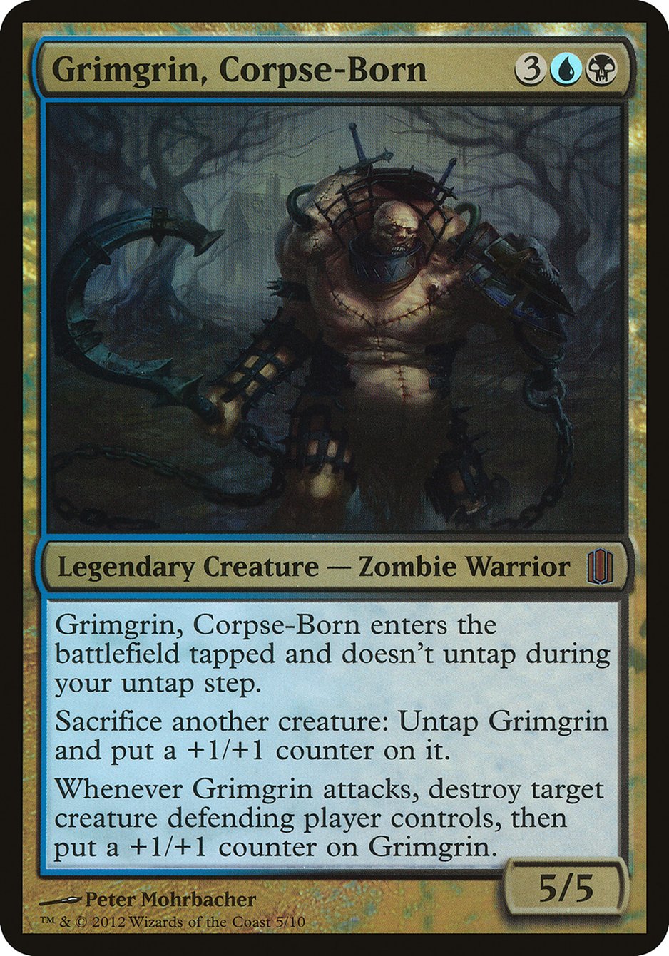 Grimgrin, Corpse-Born (Commander's Arsenal Oversized #5)