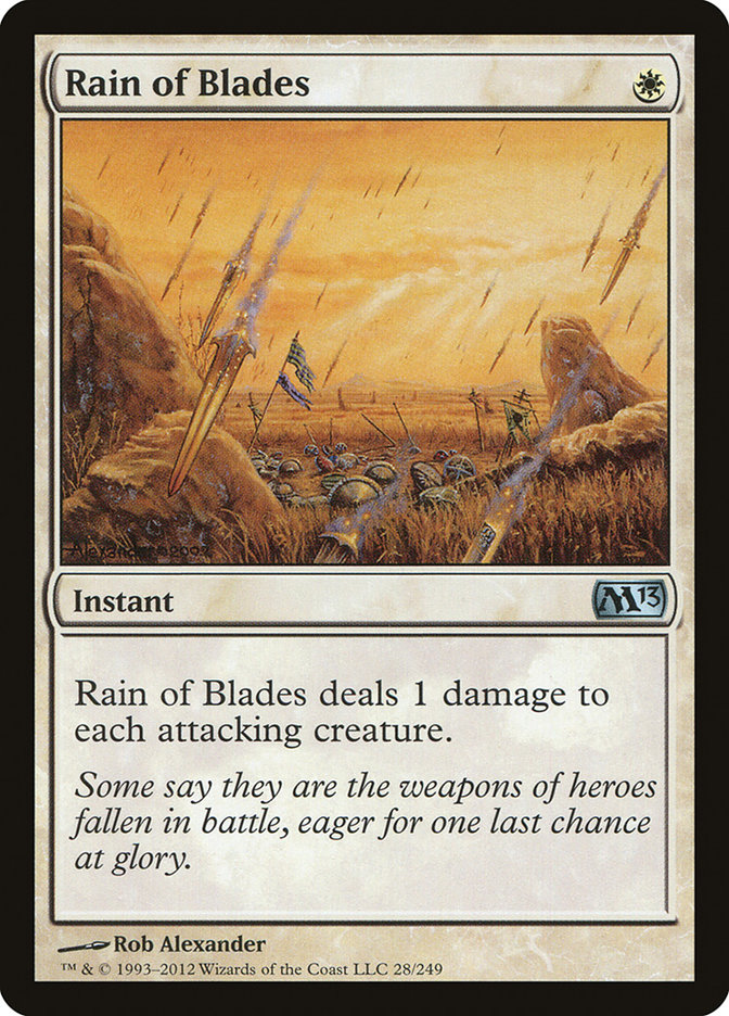 Rain of Blades (Magic 2013 #28)