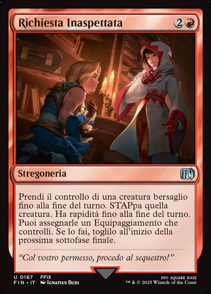 Richiesta Inaspettata