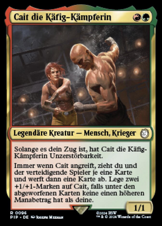 Cait die Käfig-Kämpferin