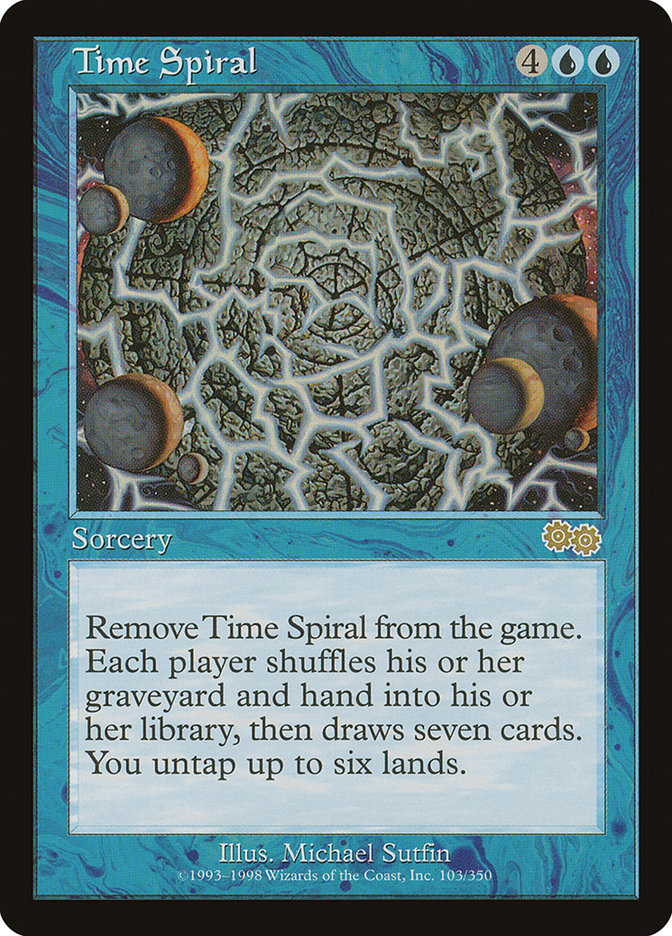 Time Spiral · Urza's Saga (USG) #103 · Scryfall Magic The 