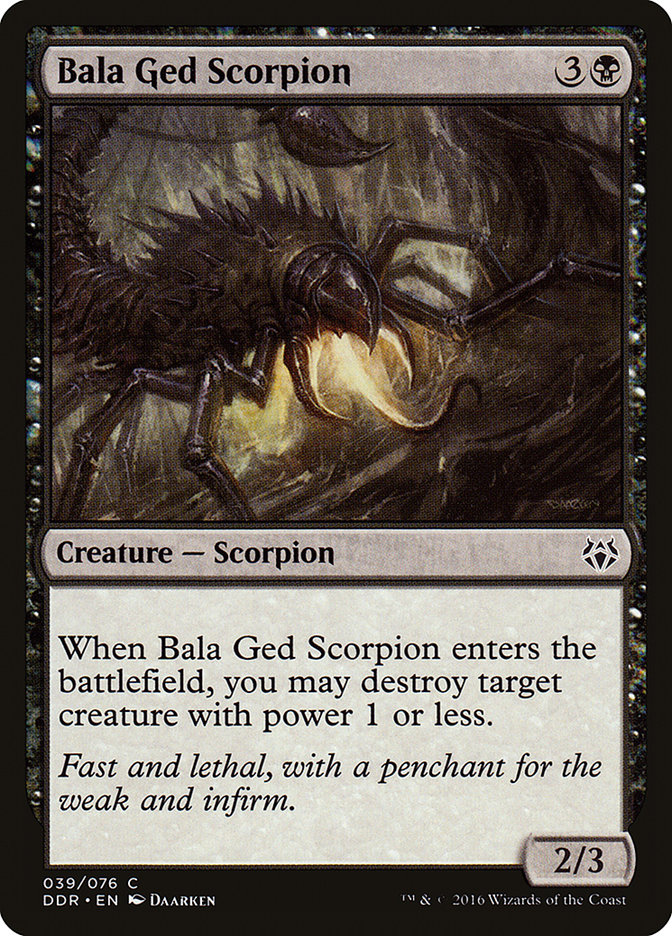 Bala Ged Scorpion (Duel Decks: Nissa vs. Ob Nixilis #39)