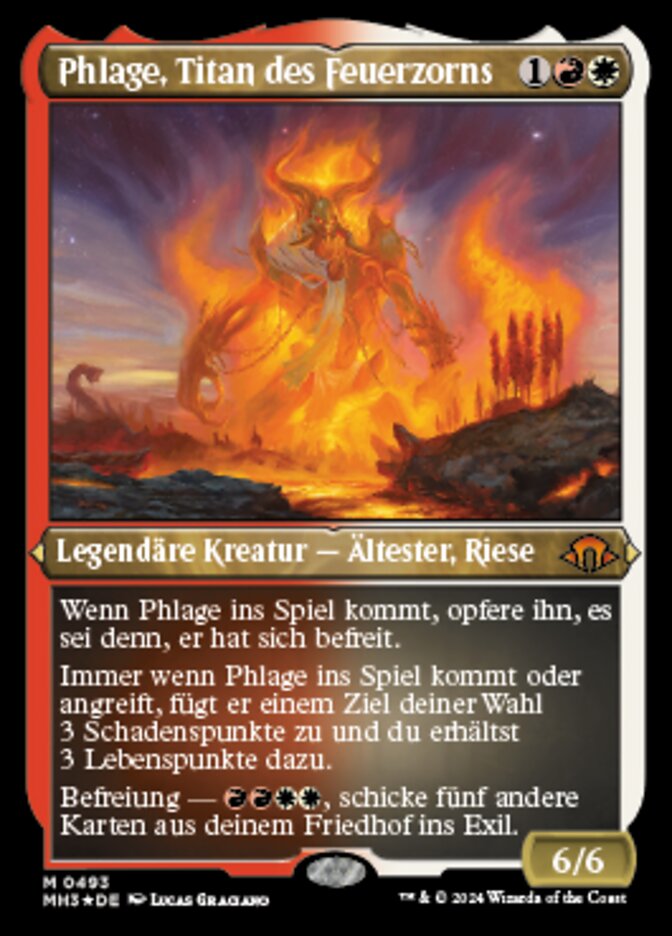 Phlage, Titan of Fire's Fury (Modern Horizons 3 #493)