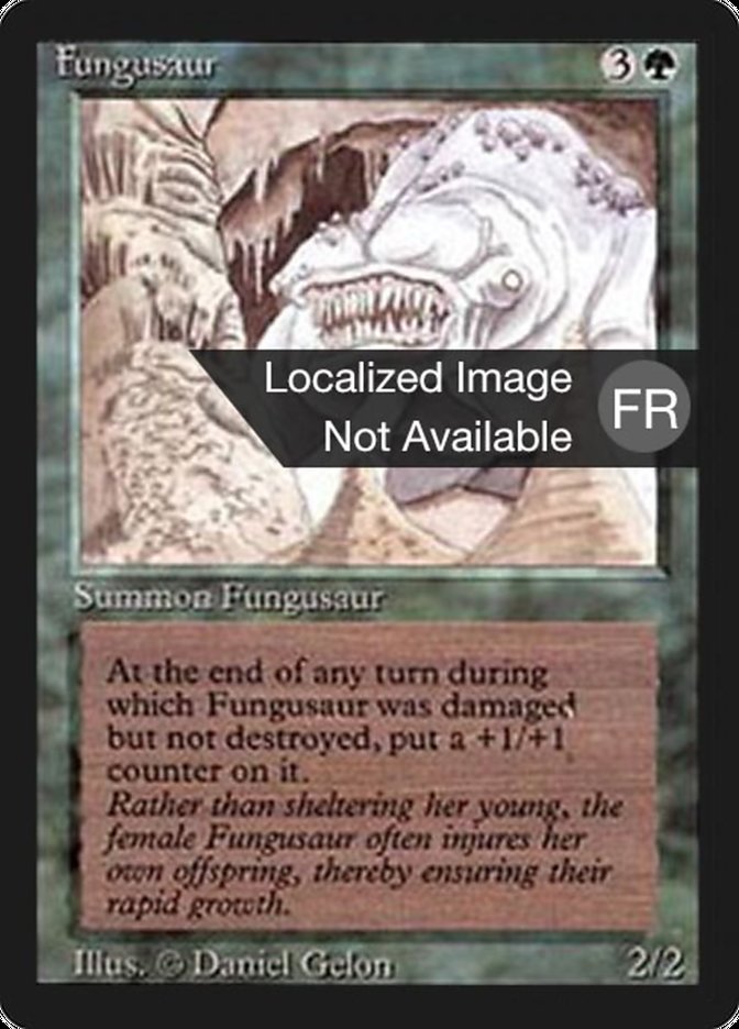 Fungusaur (Foreign Black Border #197)
