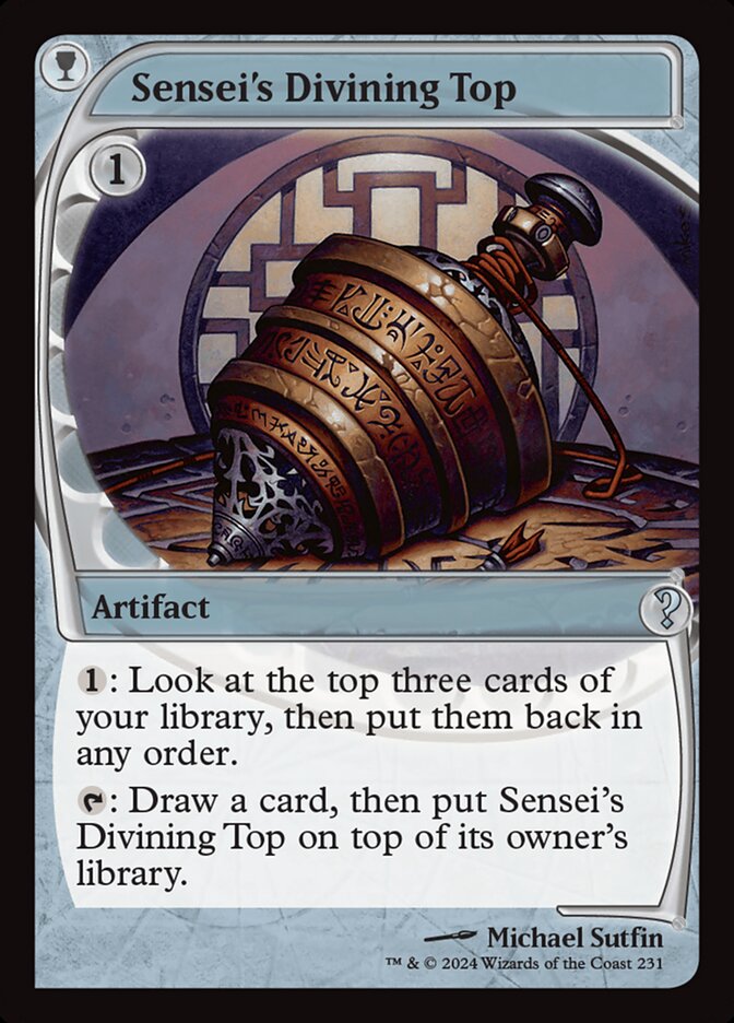 Sensei's Divining Top (Mystery Booster 2 #231)