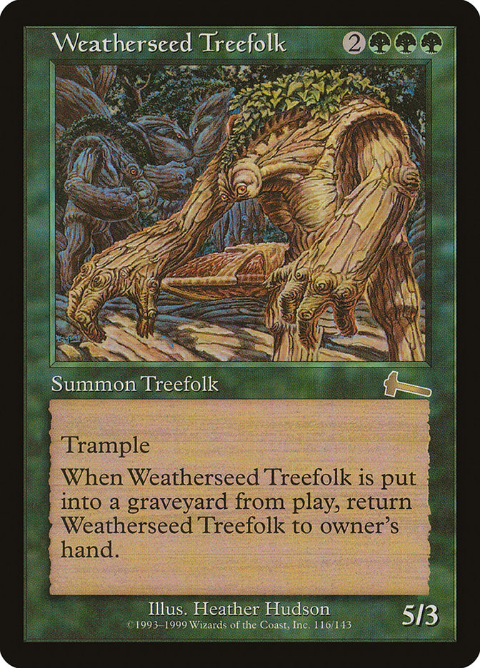 Weatherseed Treefolk (Urza's Legacy #116)