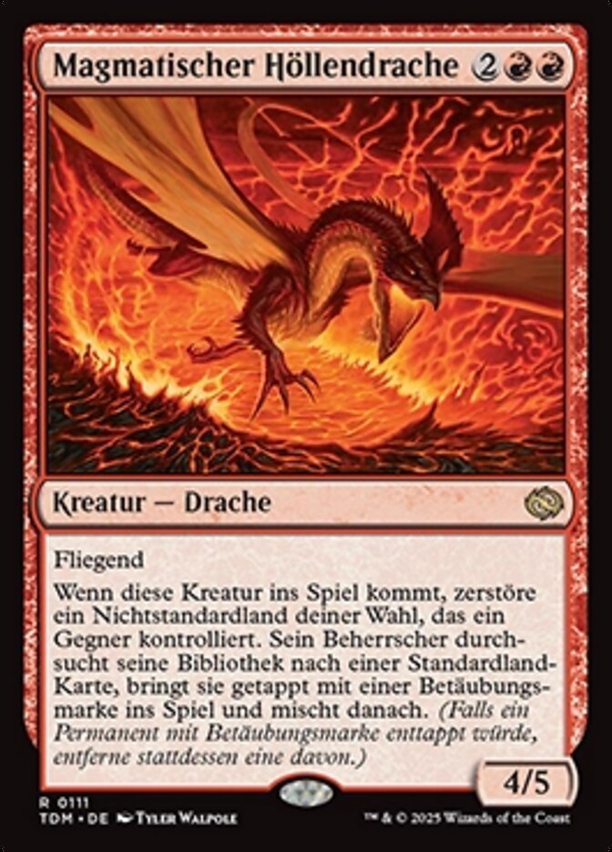Magmatischer Höllendrache