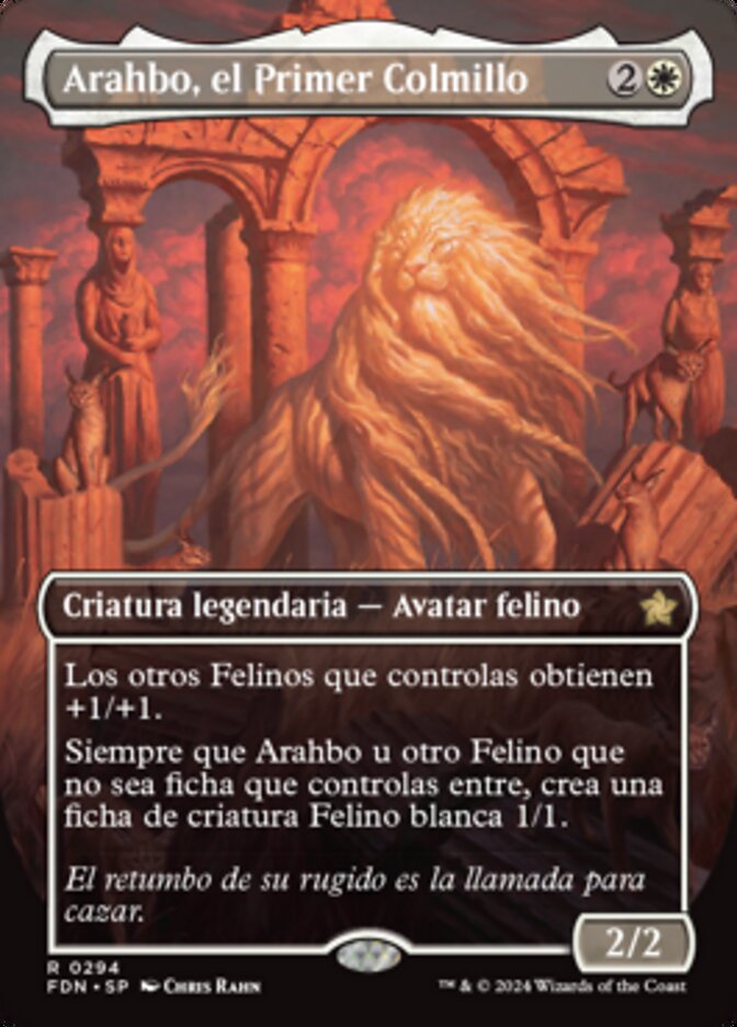 Arahbo, el Primer Colmillo