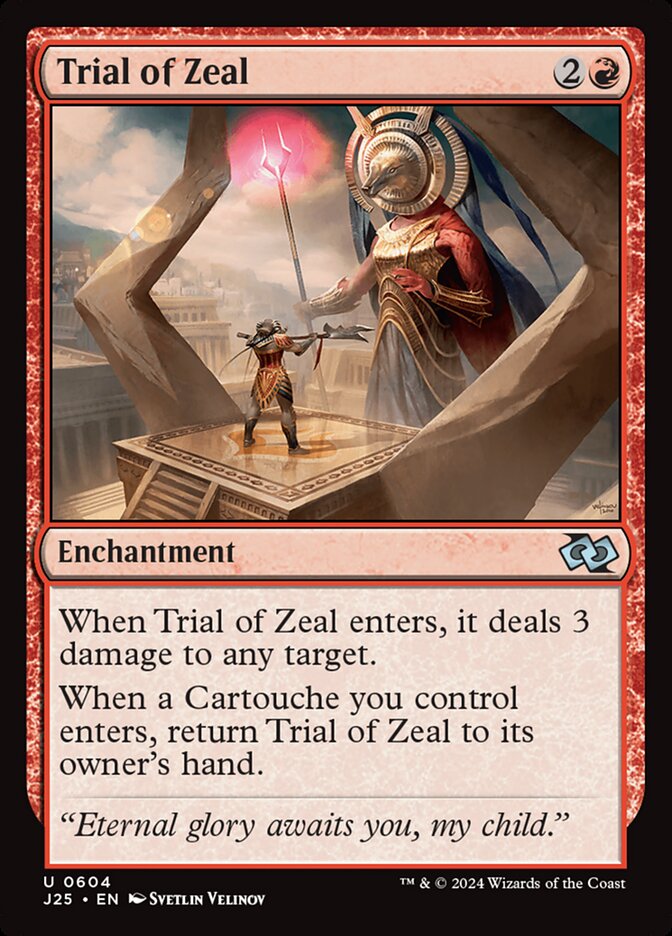 Trial of Zeal (Foundations Jumpstart #604)