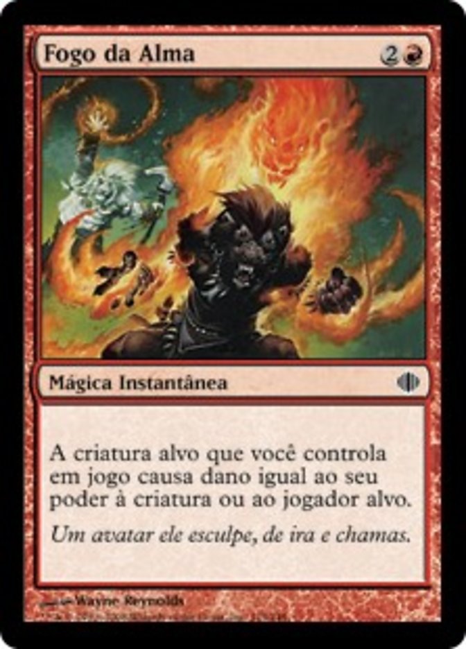 Fogo da Alma (Soul's Fire) · Shards of Alara (ALA) #115 · Scryfall