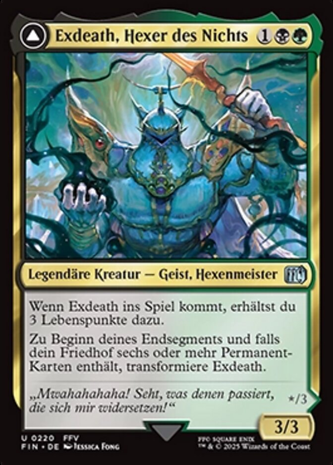 Exdeath, Hexer des Nichts