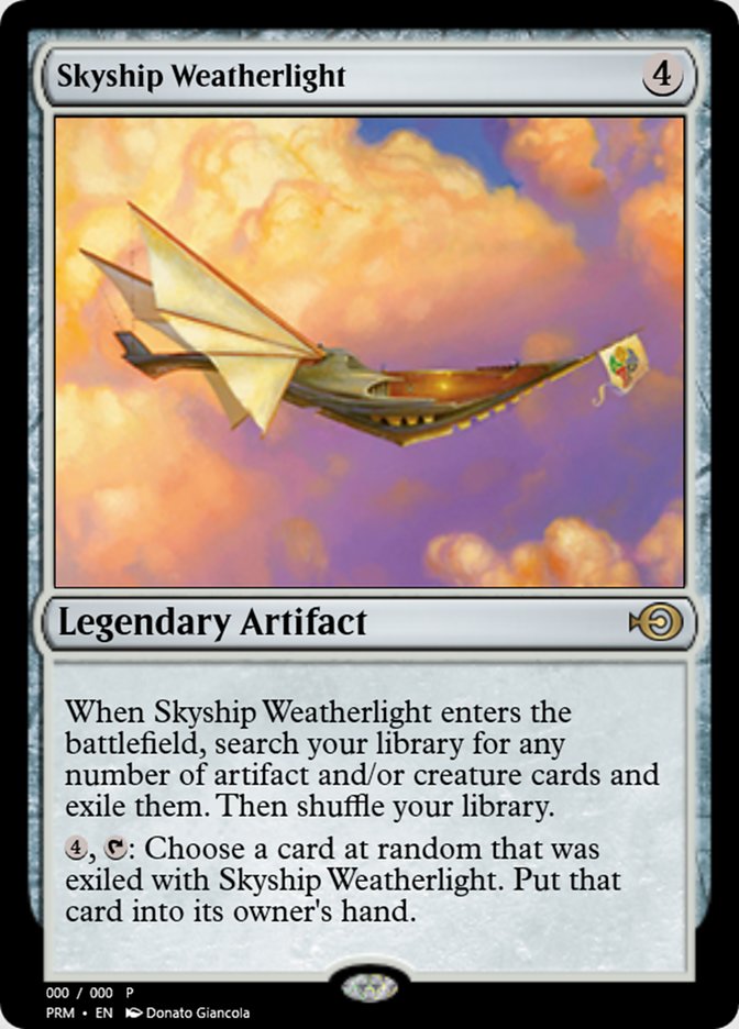 Skyship Weatherlight (Magic Online Promos #62381)