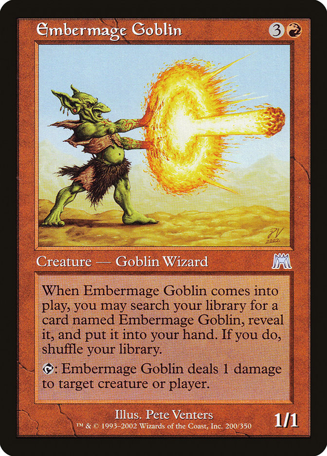 Embermage Goblin (Onslaught #200)
