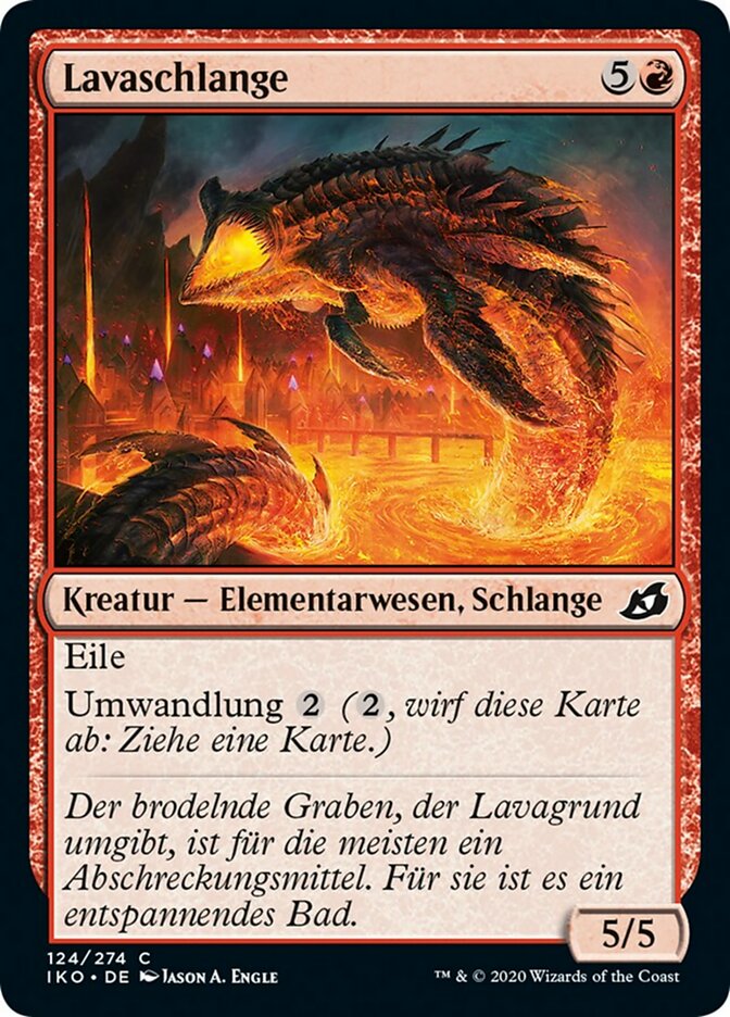 Lava Serpent (Ikoria: Lair of Behemoths #124)