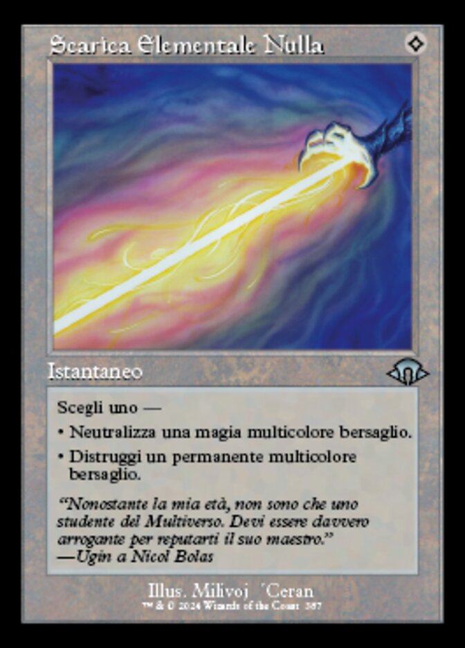 Null Elemental Blast (Modern Horizons 3 #387)