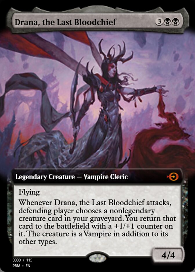 Drana, the Last Bloodchief (Magic Online Promos #83742)