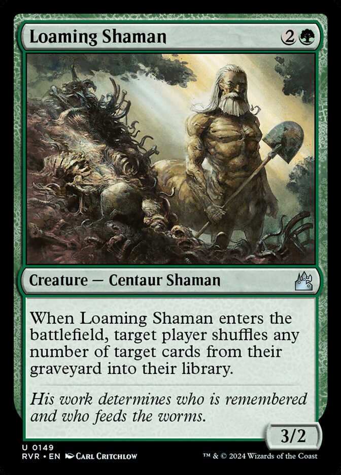 Loaming Shaman (Ravnica Remastered #149)