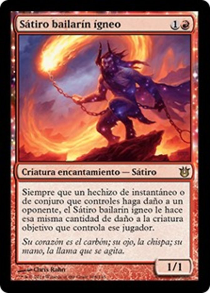 Satyr Firedancer (Born of the Gods #108)