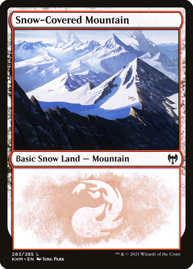 Snow-Covered Mountain (Kaldheim #283)