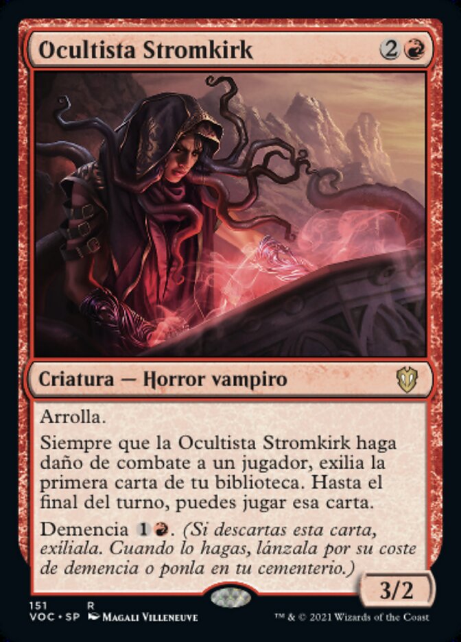 Stromkirk Occultist (Crimson Vow Commander #151)