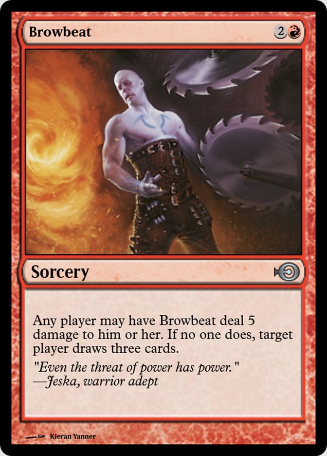 Browbeat · Magic Online Promos (PRM) #36198 · Scryfall Magic The Gathering  Search