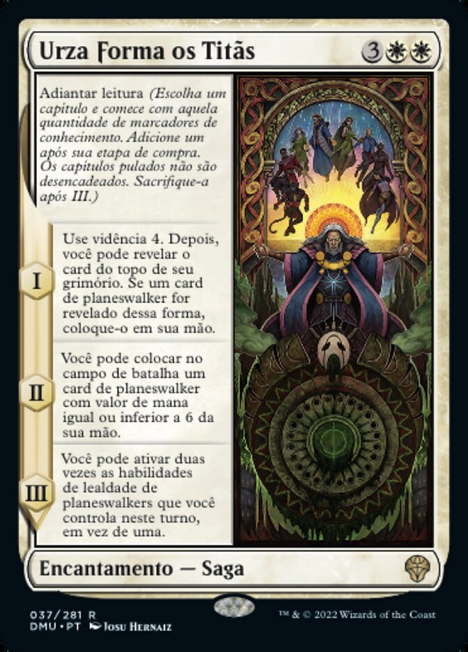 Urza Forma os Titãs