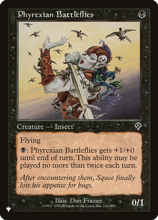 Phyrexian Battleflies (The List #INV-114)
