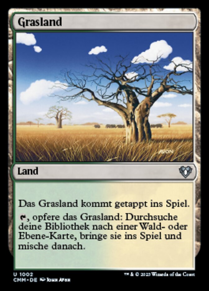 Grasslands (Commander Masters #1002)