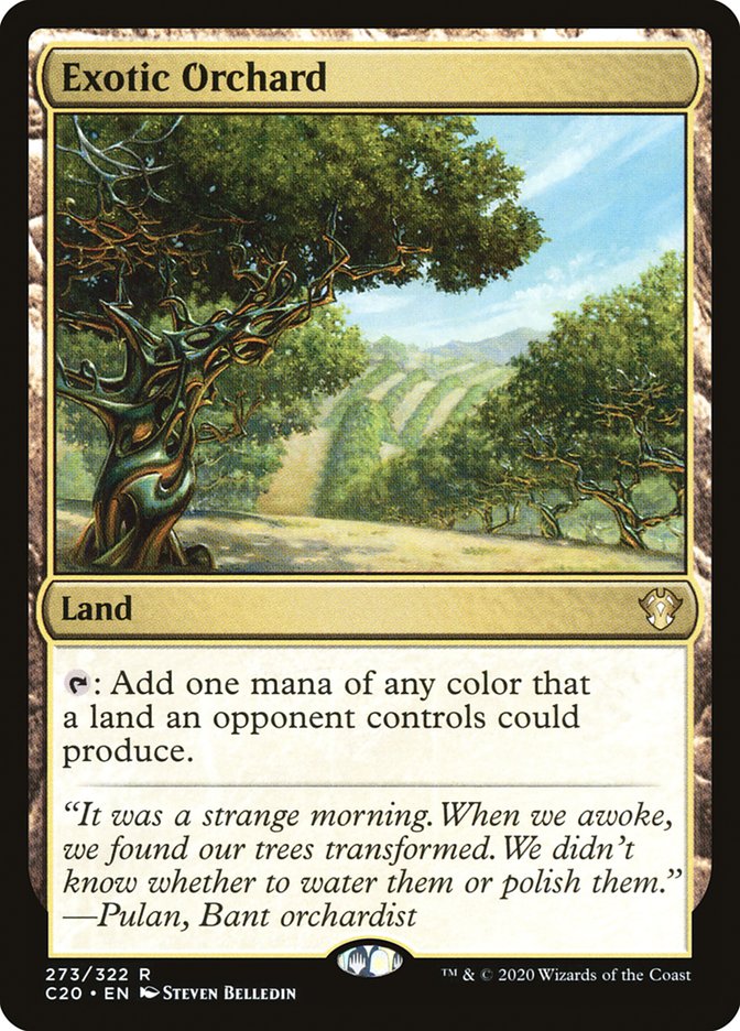 Exotic Orchard (Commander 2020 #273)