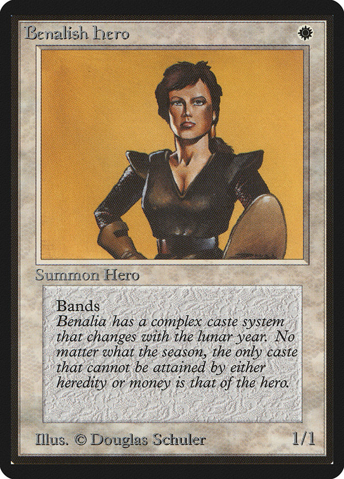 Benalish Hero (Limited Edition Beta #4)