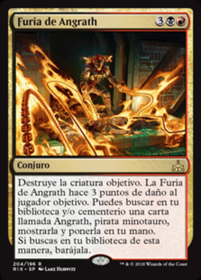 Angrath's Fury (Rivals of Ixalan #204)