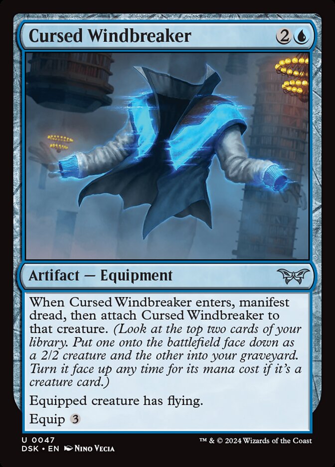 MTG Duskmourn – All Monoblue Cards Revealed