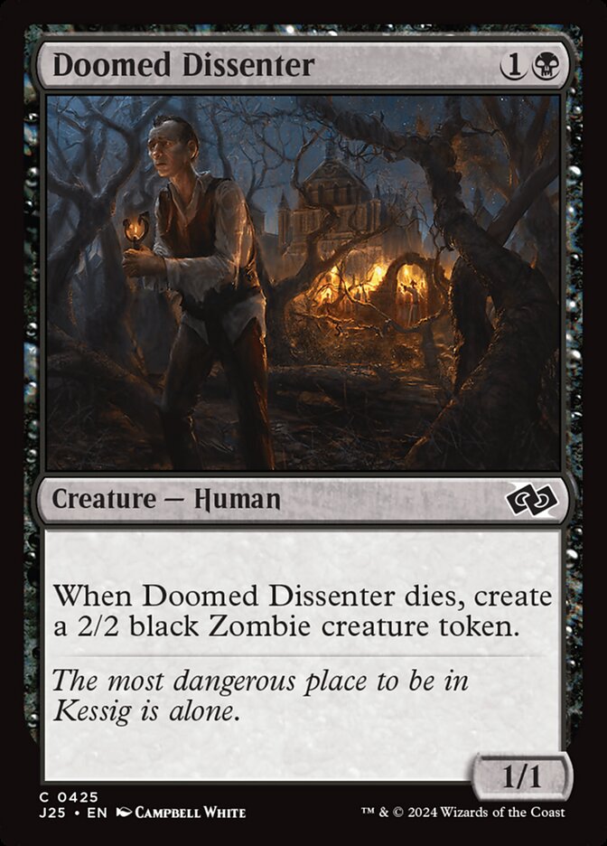 Doomed Dissenter (Foundations Jumpstart #425)