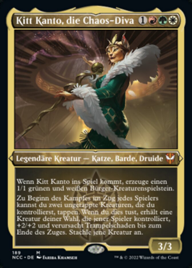 Kitt Kanto, Mayhem Diva (New Capenna Commander #189)