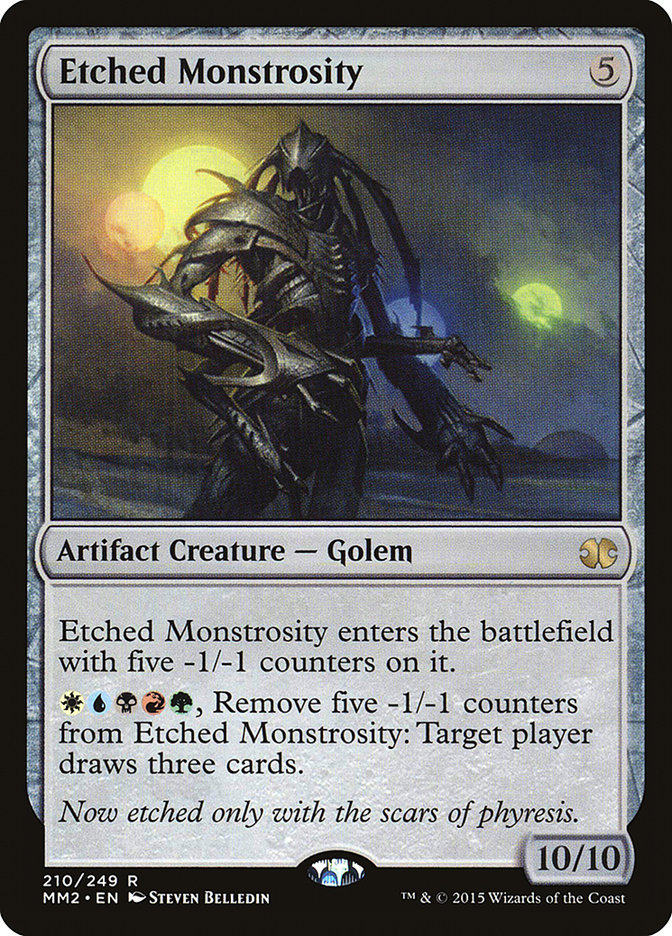 Etched Monstrosity (Modern Masters 2015 #210)