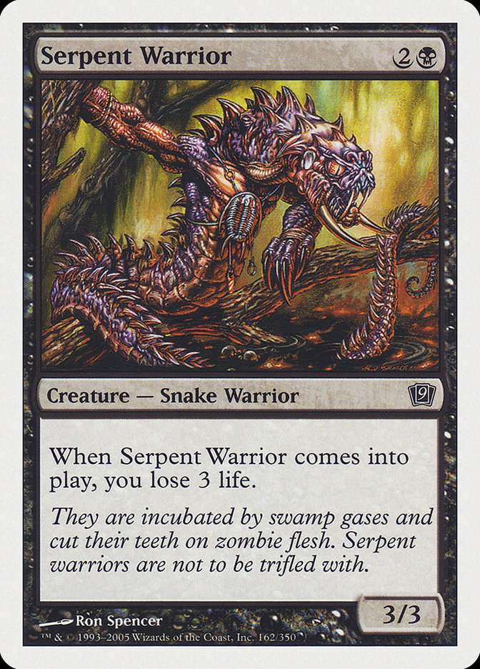 Serpent Warrior (Ninth Edition #162)