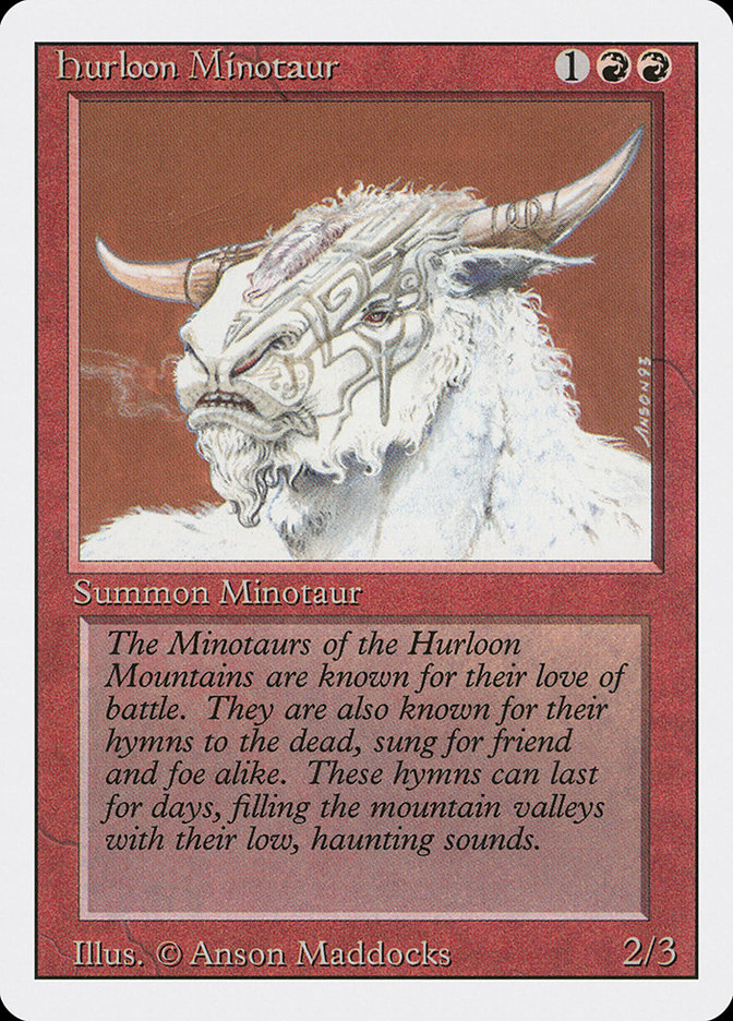 Hurloon Minotaur (Revised Edition #159)