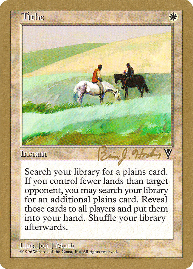 Tithe (World Championship Decks 1998 #bh23a)