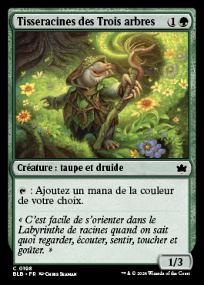 Tisseracines des Trois arbres