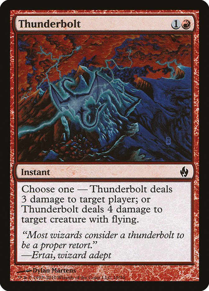Thunderbolt (Premium Deck Series: Fire and Lightning #19)