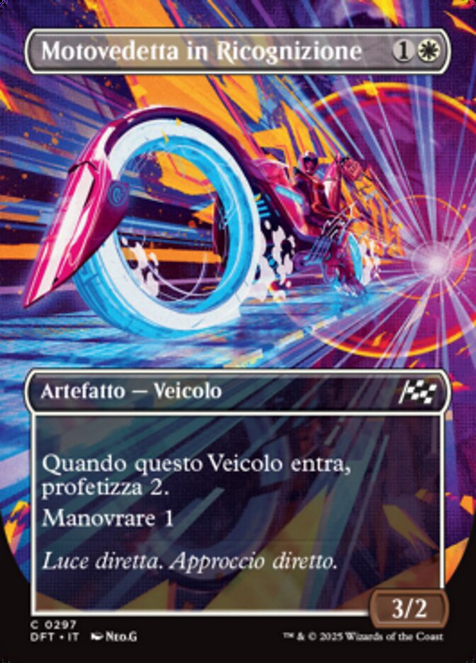 Motovedetta in Ricognizione